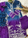 Minal Khan Hit Code - Silk - 3 Pcs - Fashion Corner