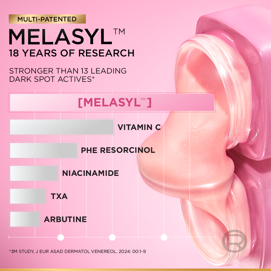 L'Oréal Paris - Glycolic Bright Matte Luminizing Cream With Melasyl - 30Ml