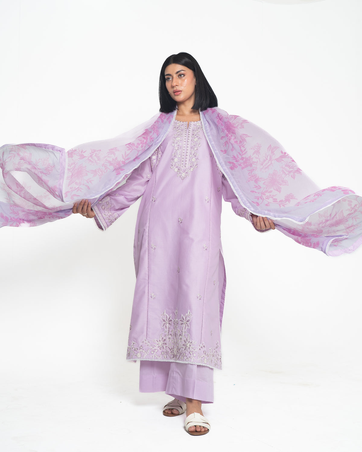 Ziva 3 Pcs Lawn - Zyna