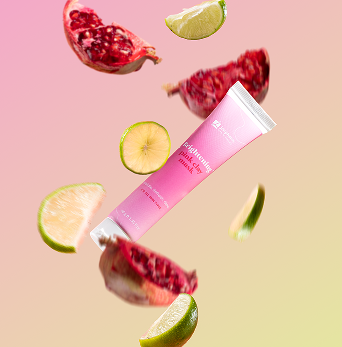 Brightening Pink Clay Mask 40g - Jenpharm