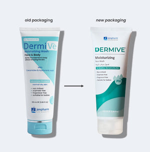Dermive Moisturizing Wash 100ml - Jenpharm