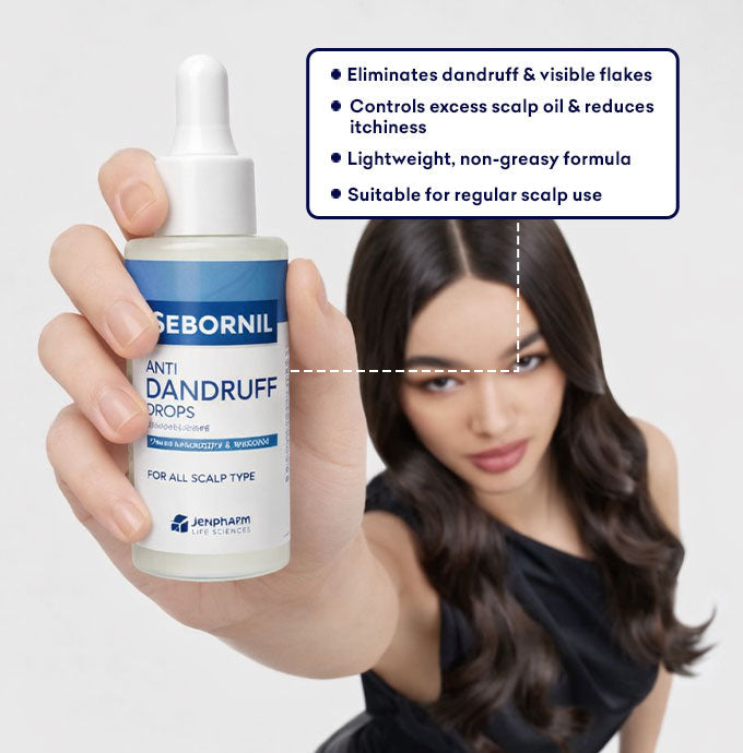 Sebornil Anti Dandruff Drops 50ml - Jenpharm