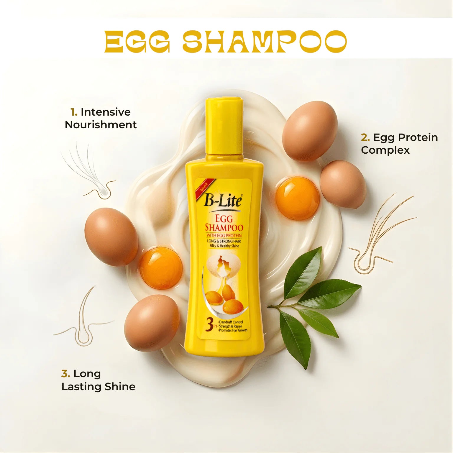 Egg Shampoo - Blite Cosmetics