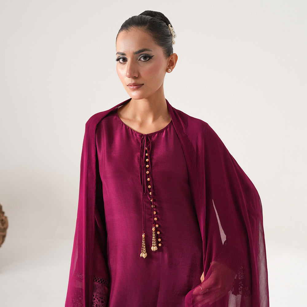 Amethyst 3 Piece Stitched - Javeria Zoa