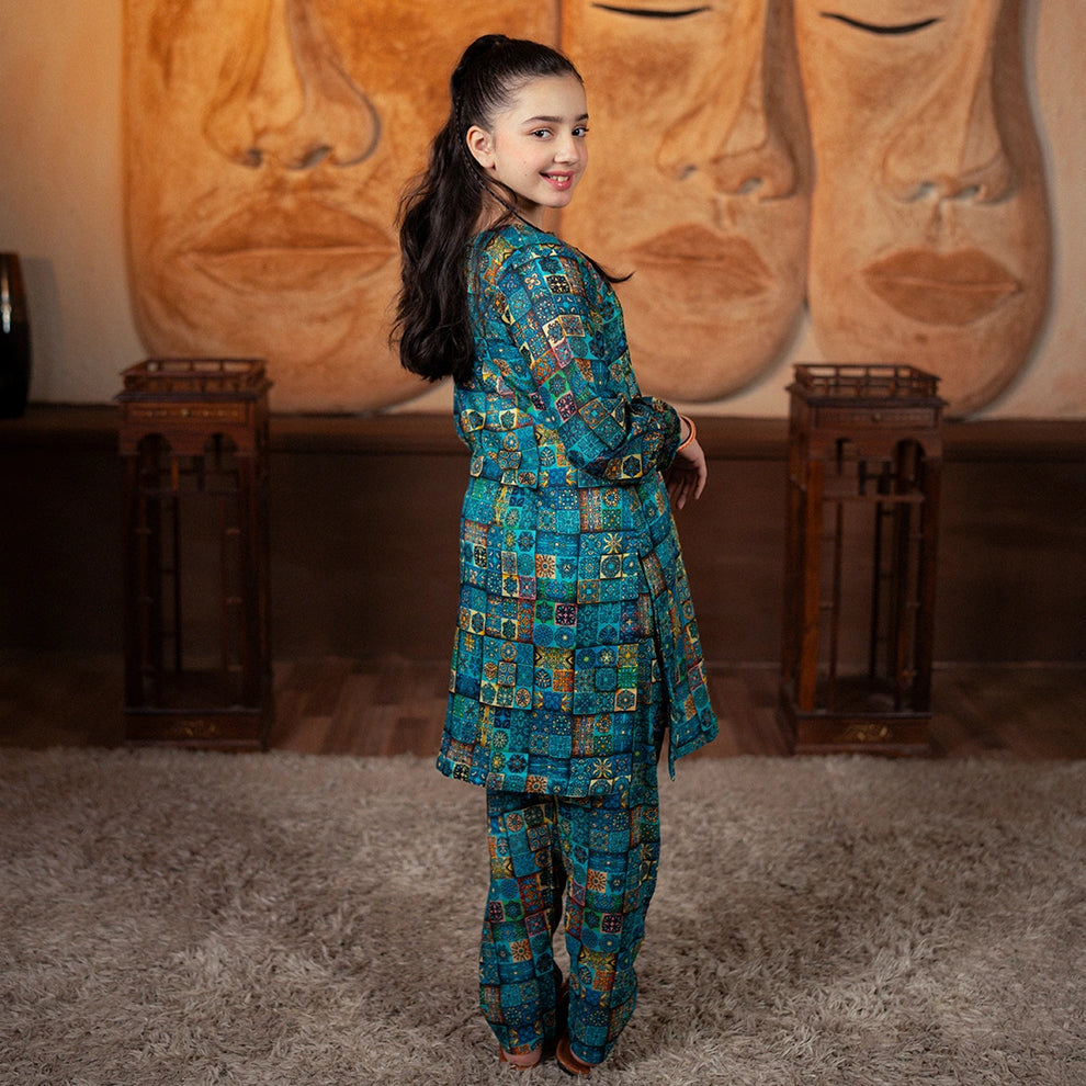 Printed Lawn Suit – Kashaan