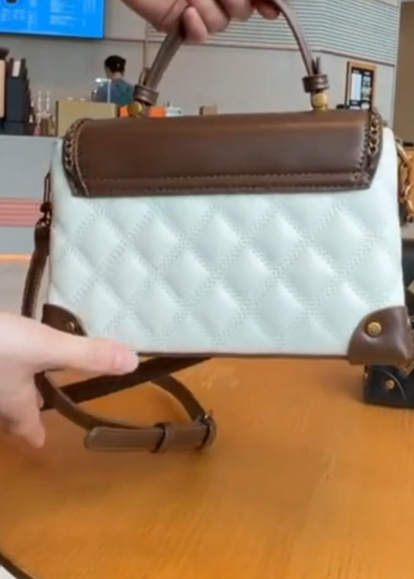 High-Quality Luxury Niche Design High-End Leather Chic Petite Square Bag -  Shahzahra