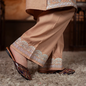 Embroidered Cotton Suit – Noor