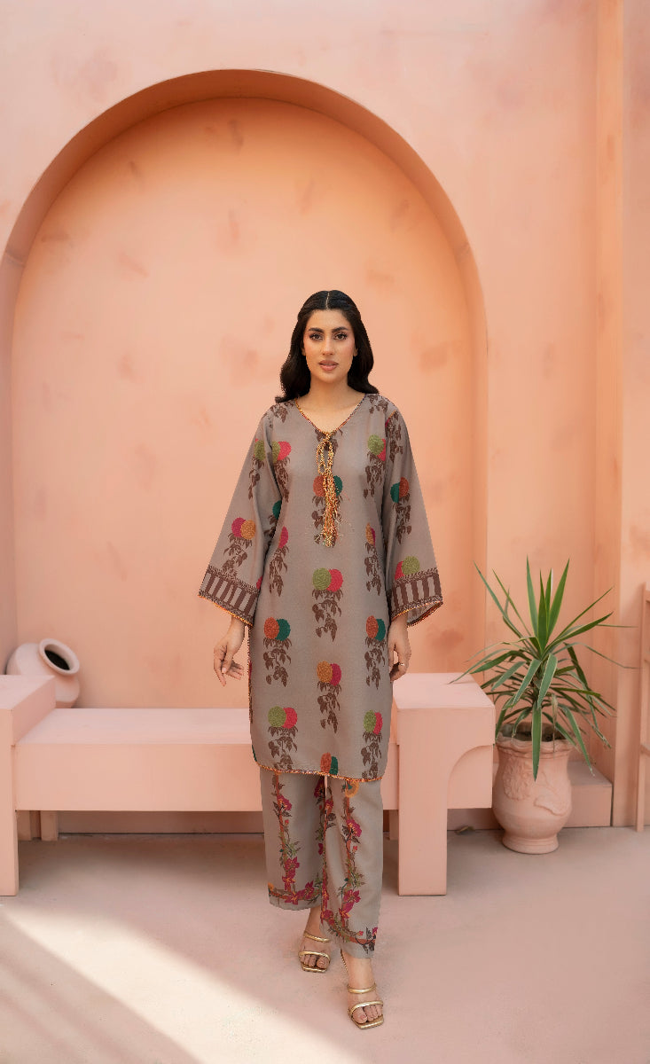 Gulrukh - Stitched 3 Pcs - Kala Jora