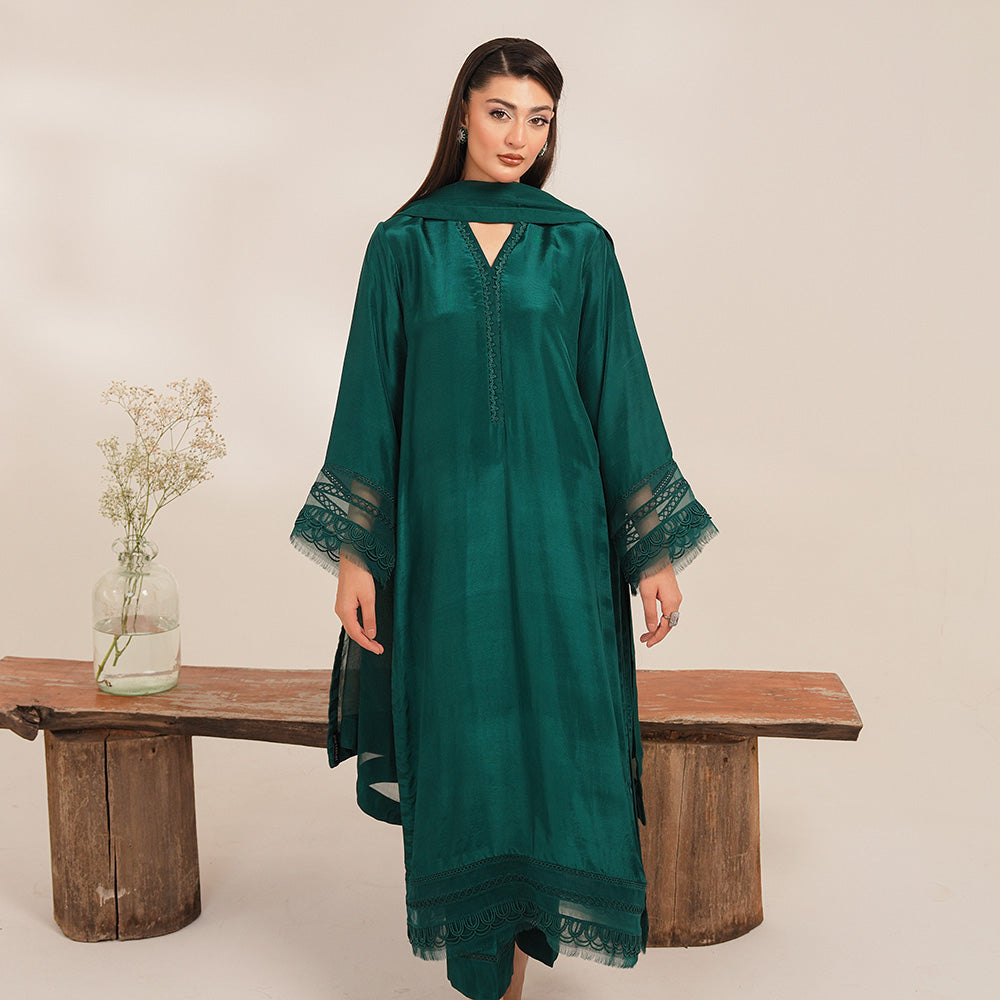 Reverie 3 Piece Stitched - Javeria Zoa