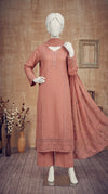 Premium Lawn Cotton 3 Pc Unstitched -  Saleem & Sons