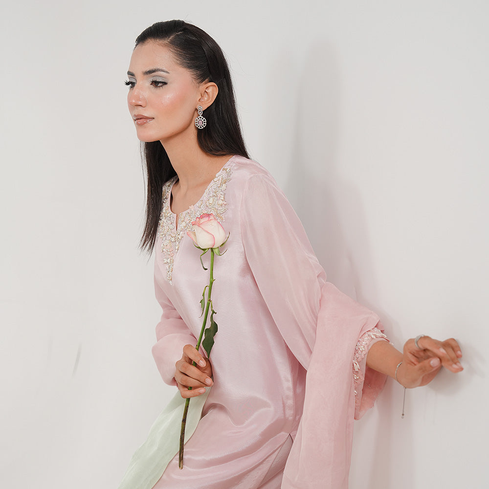 Orchid 3 Piece Stitched - Javeria Zoa