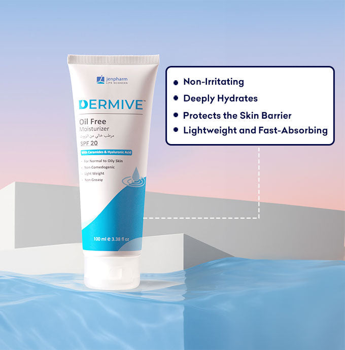 Dermive Oil Free Moisturizer 100ml - Jenpharm