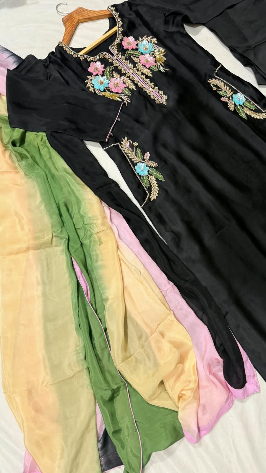 Arhama Micro velvet Pret - 3 Pcs - Fashion Corner