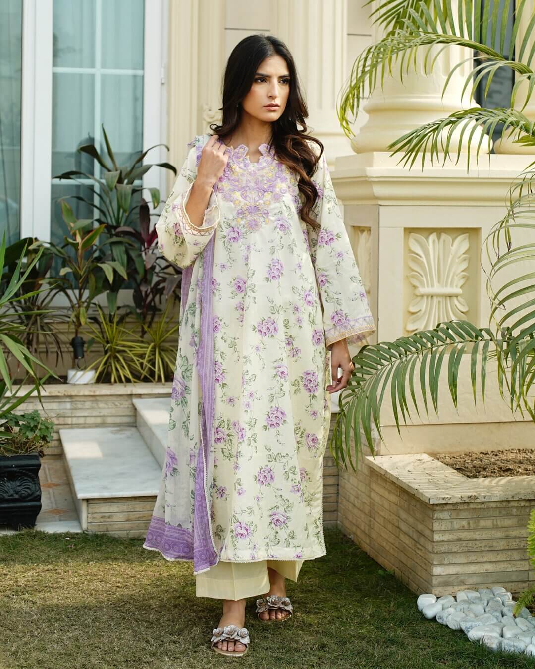 Selin 3 Pcs Lawn - Zyna