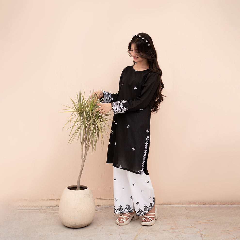 Embroidered Cotton Lawn Suit – Naqsh