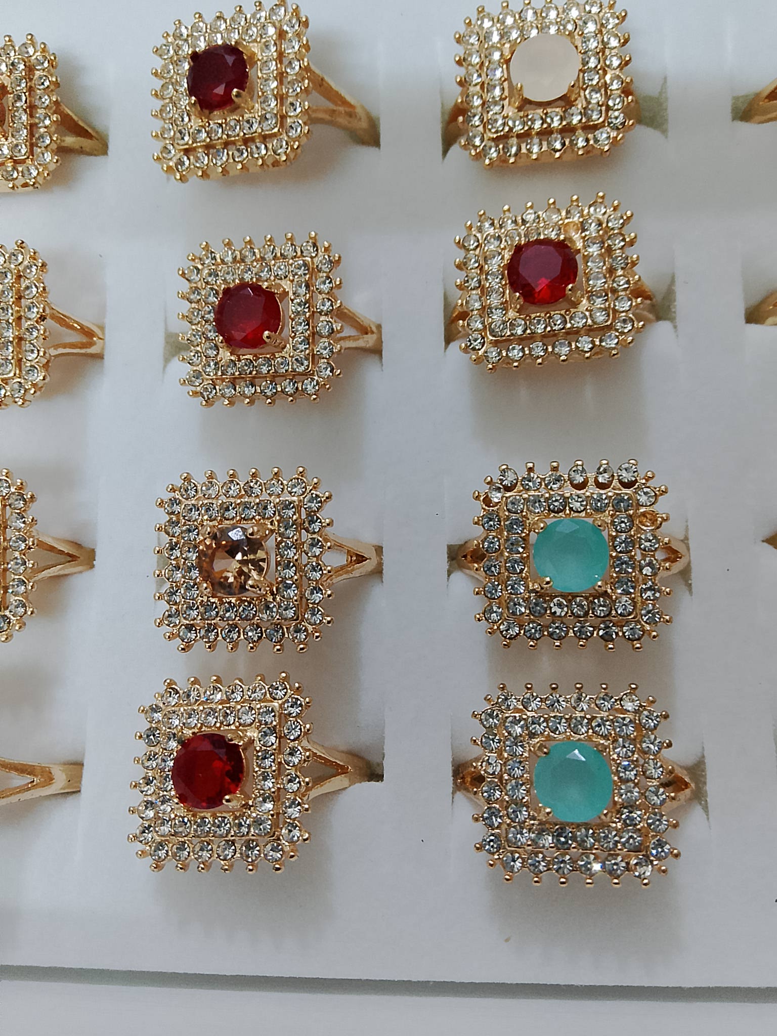 Gemstone Color Rings Collection Popular & Rare Shades - Hina Jewellery