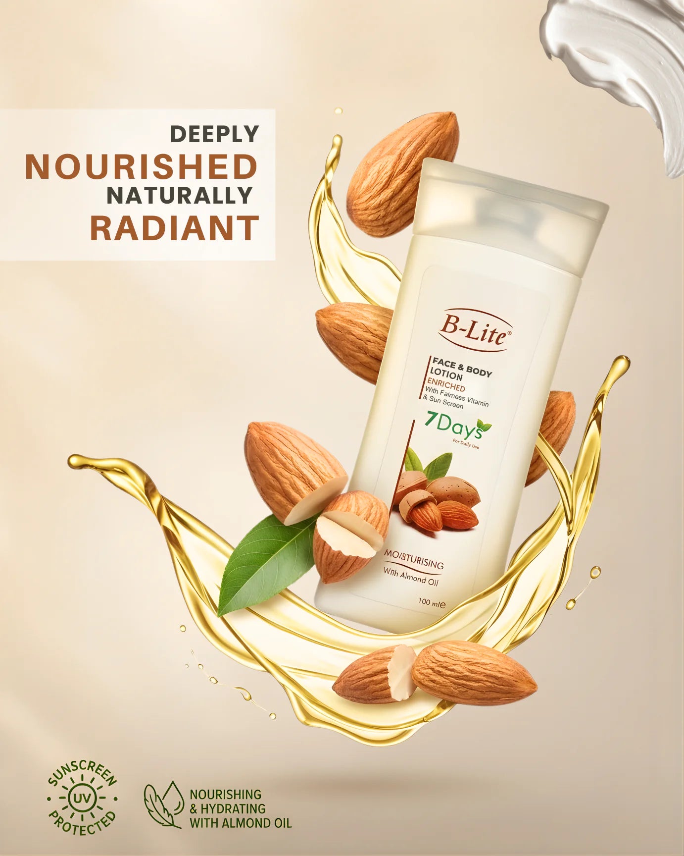 Face & Body Lotion 100ml - Blite Cosmetics