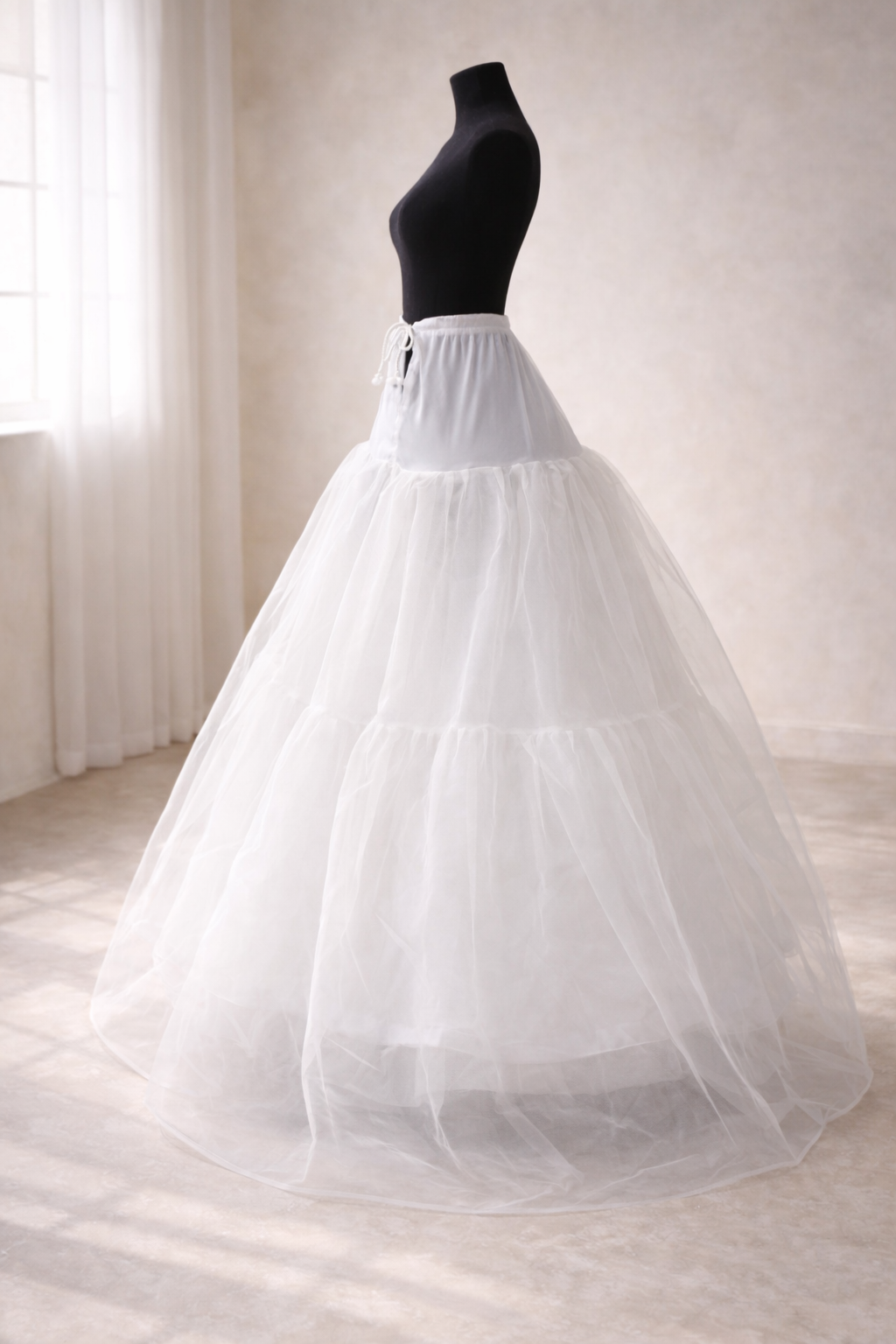2 Layers Cancan Skirt for Normal Dresses - Afshan