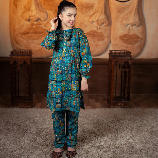 Printed Lawn Suit – Kashaan