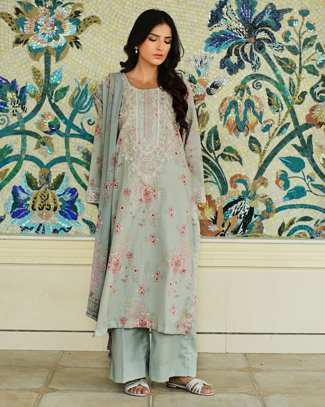 Mira 3 Pcs Lawn - Zyna