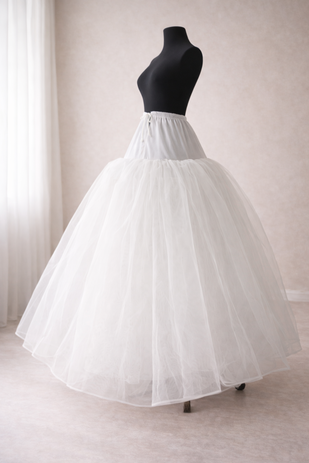 4 Layers Cancan Skirt For Bridal Heavy Dresses - Afshan