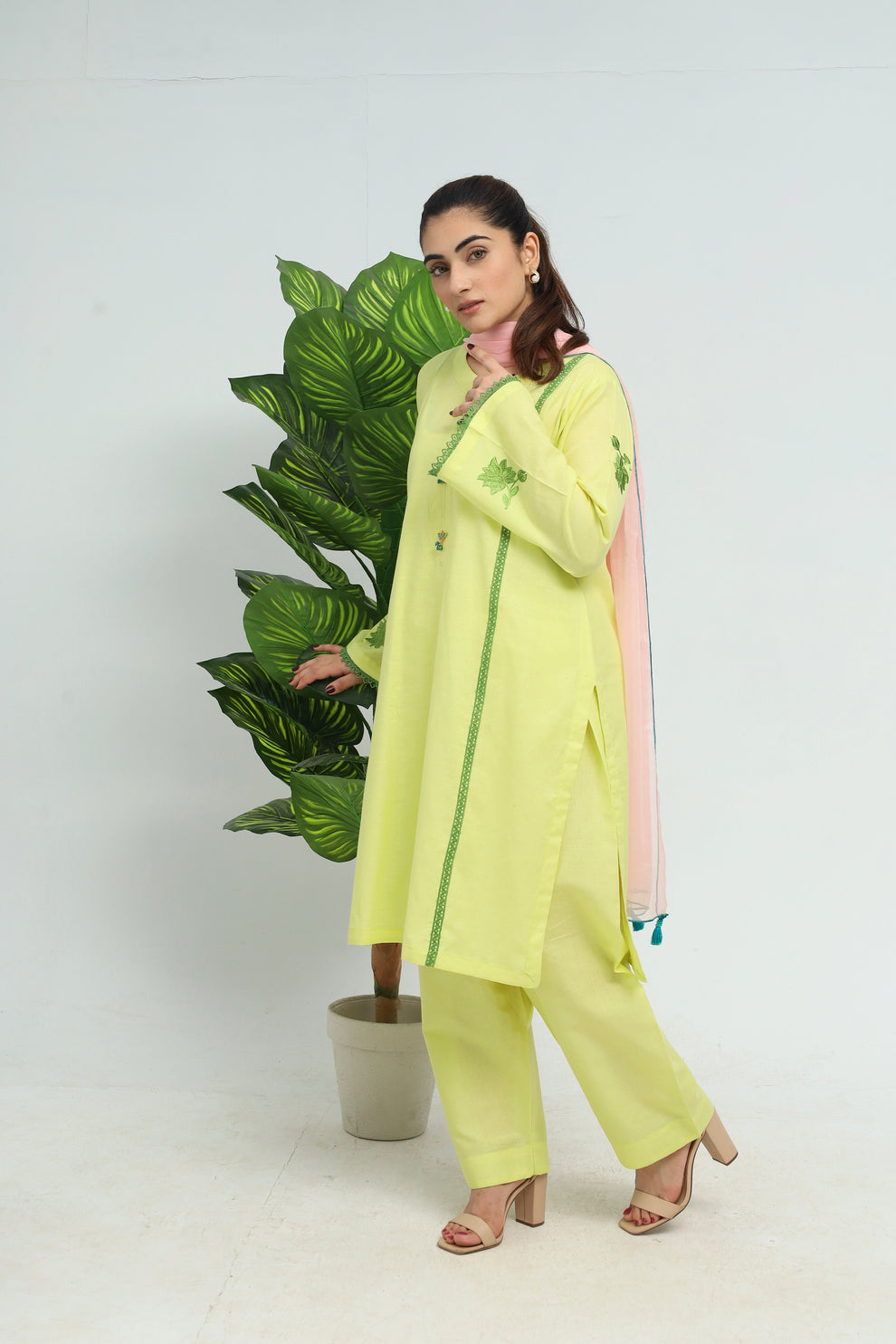 Tropical Bloom - Cotton - 3 Pcs - Jaanib
