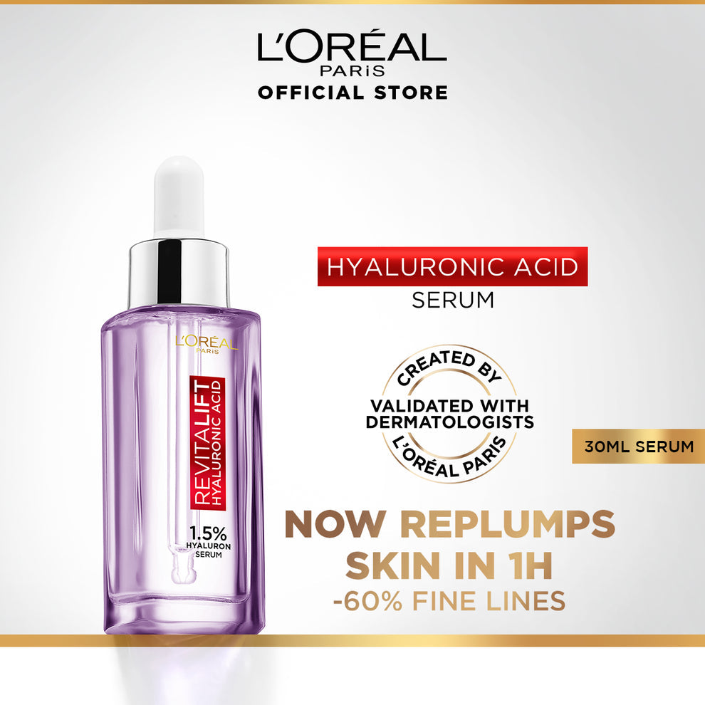 L'Oreal Paris Revitalift 1.5% Hyaluronic Acid Serum 30ml