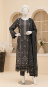 Premium Lawn Cotton 3 Pc Unstitched -  Saleem & Sons