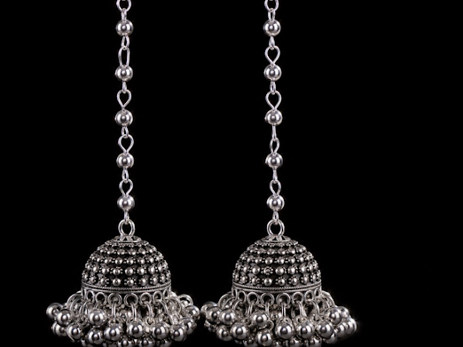Heritage Drop Jhumka - Zaroon