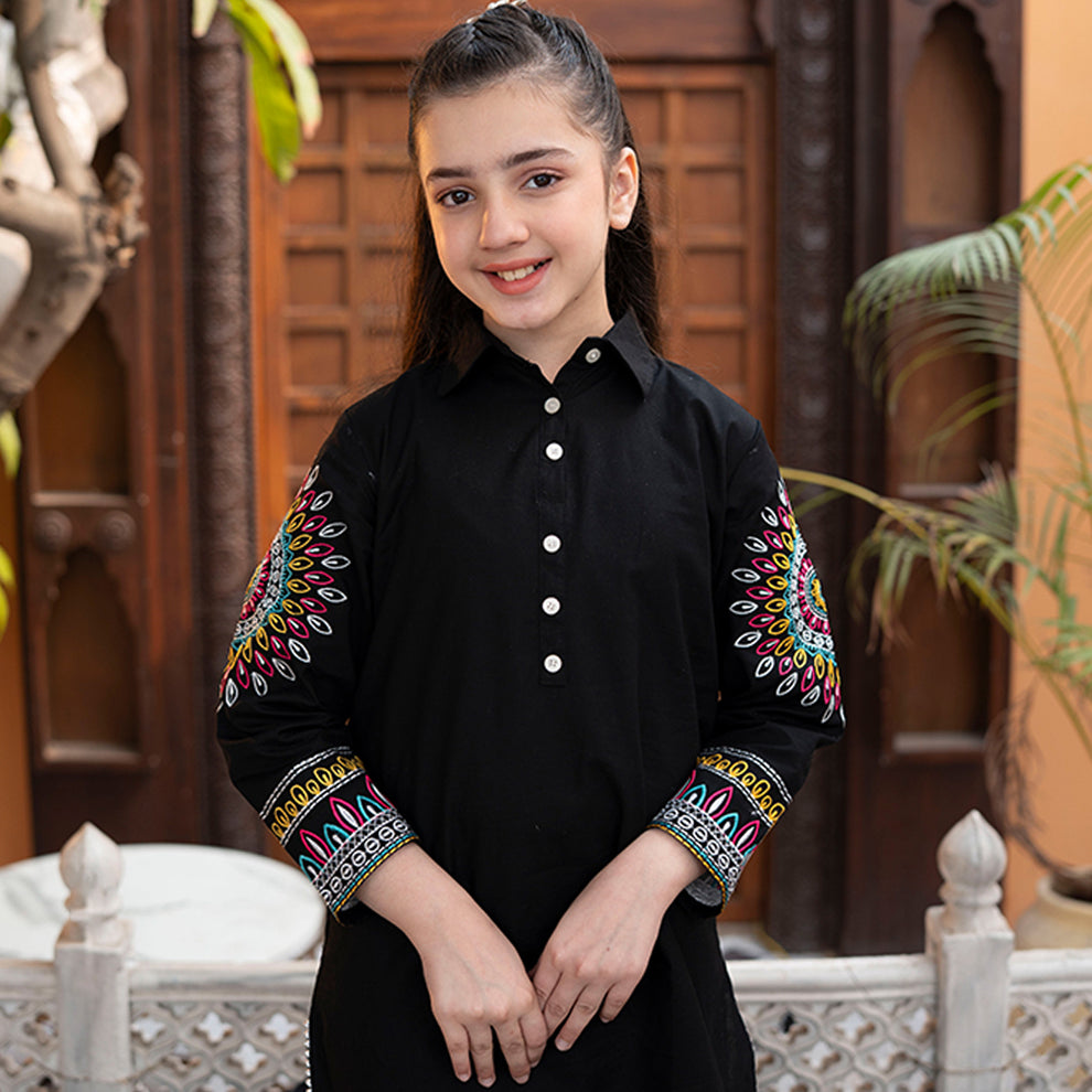 Embroidered Lawn Suit – Aatish