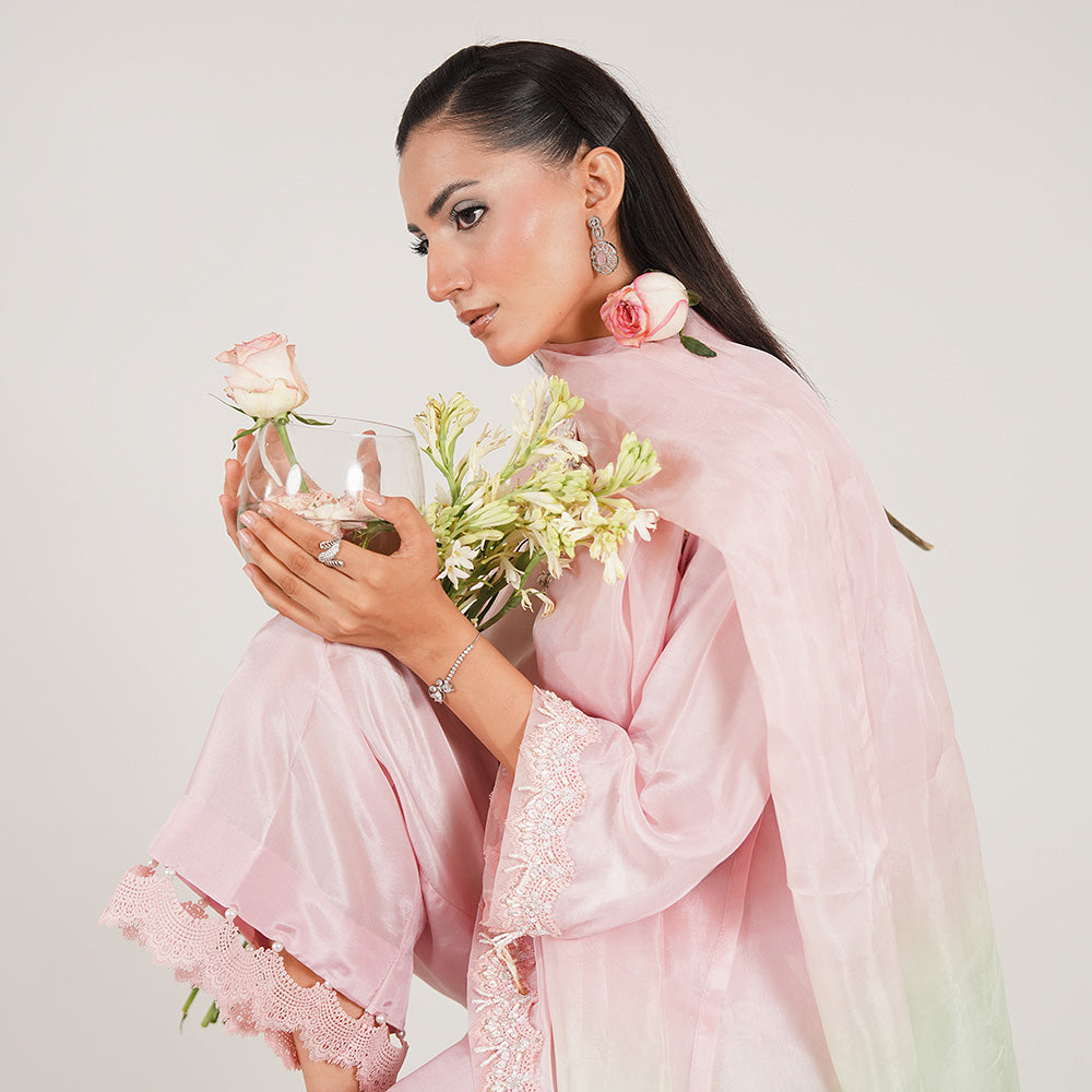 Orchid 3 Piece Stitched - Javeria Zoa