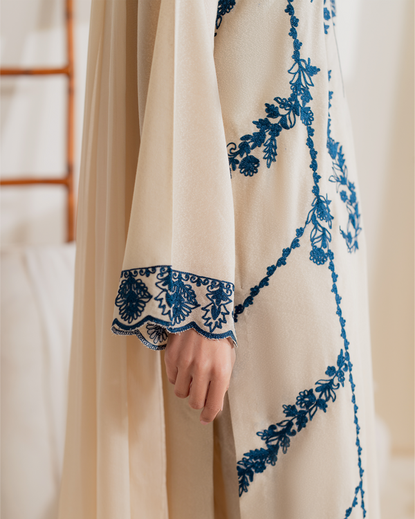 Blue Mirage Embroidered 3pc
 - Urban Haya