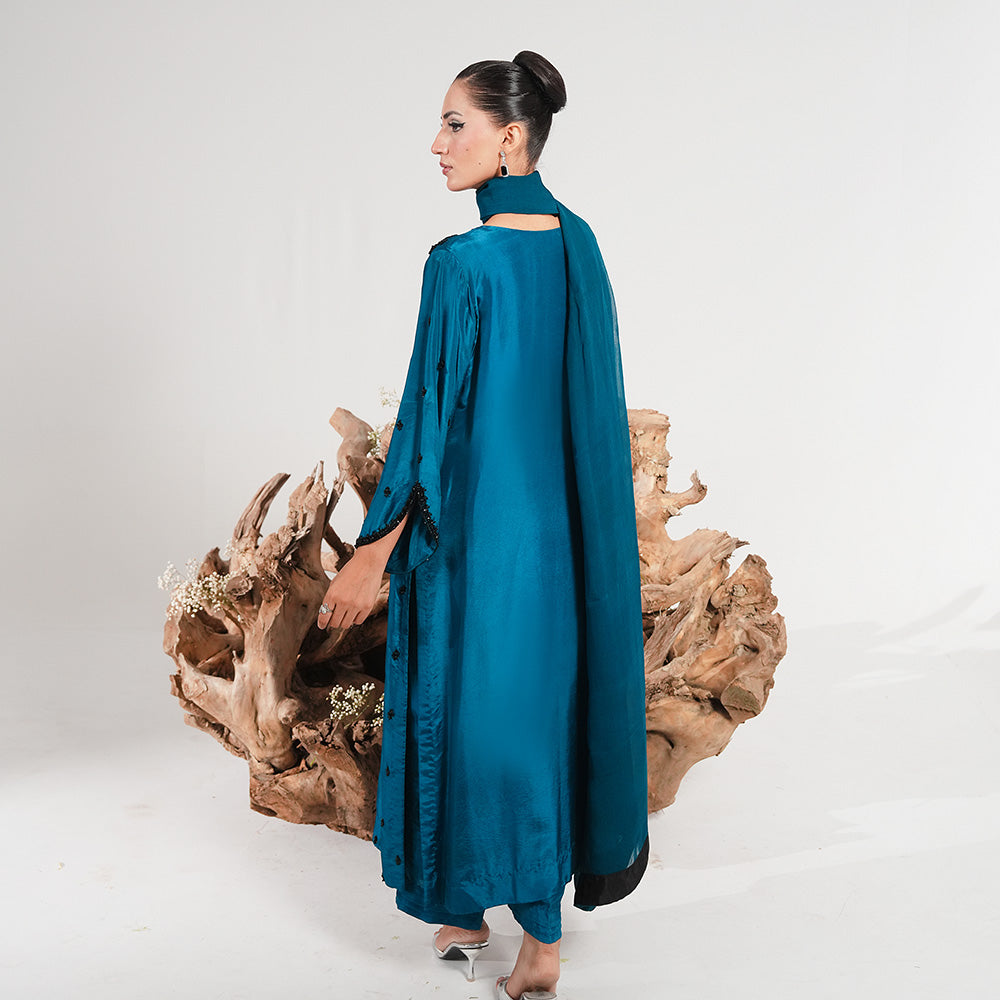 Sapphire 3 Piece Stitched - Javeria Zoa