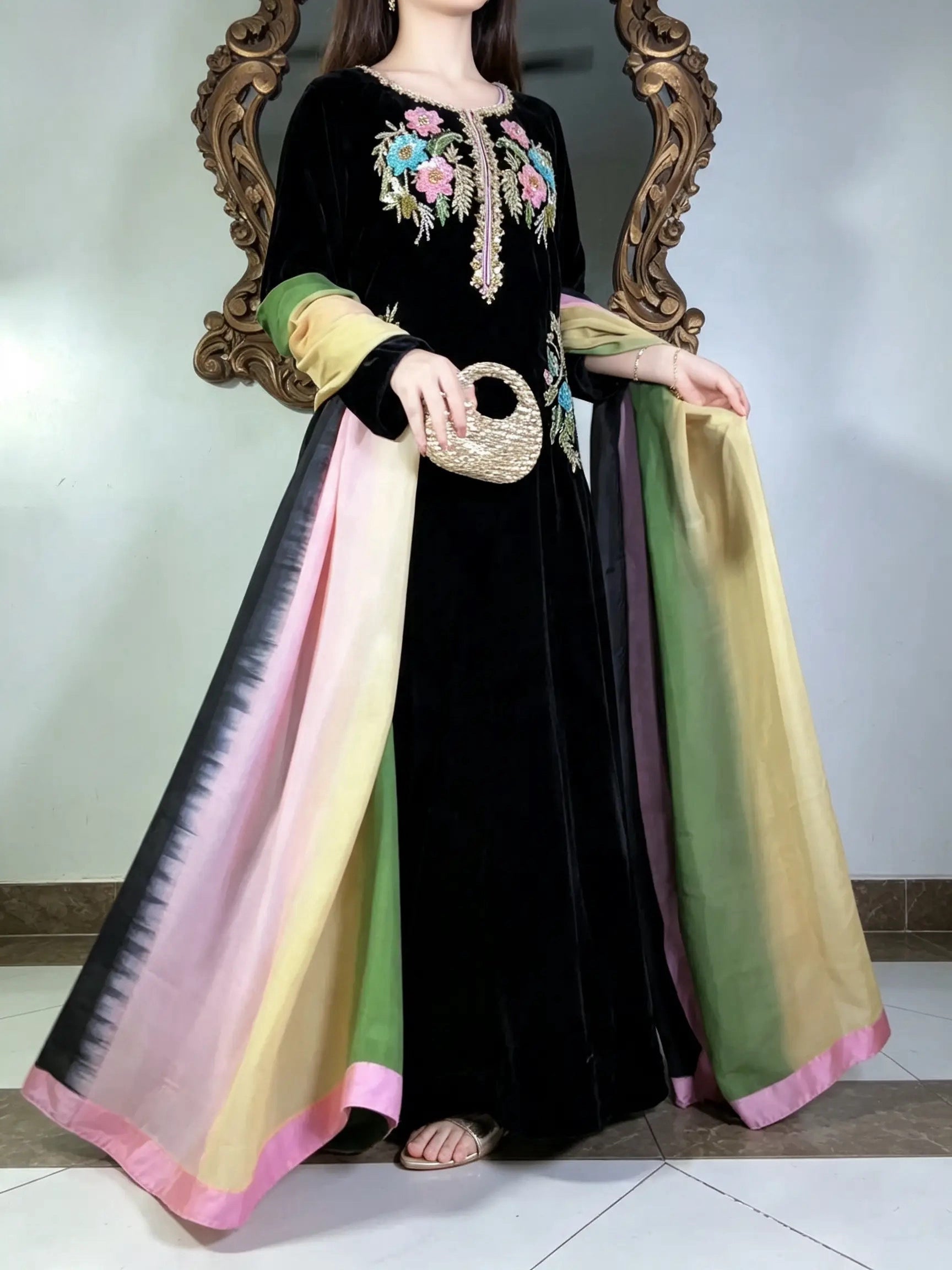 Arhama Micro velvet Pret - 3 Pcs - Fashion Corner