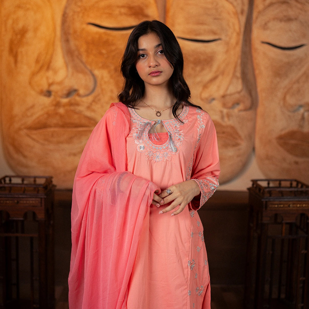 Embroidered Cotton Suit – Sehar