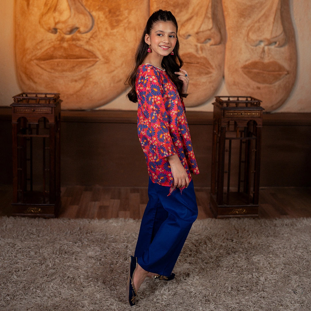 Printed Lawn Suit – Guldaan