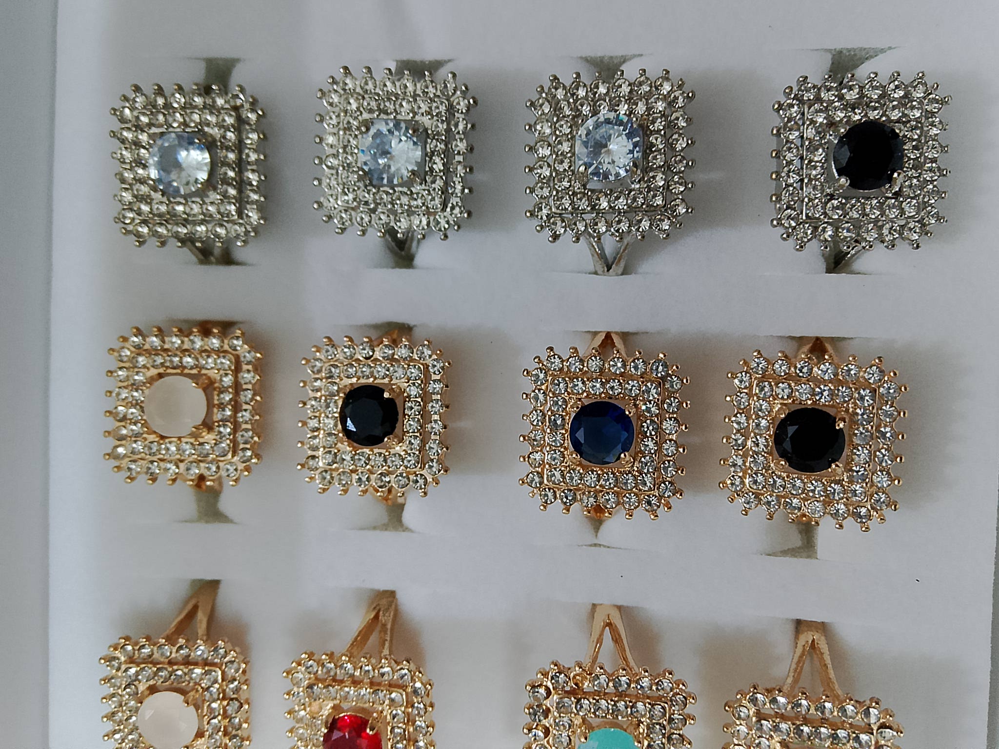 Gemstone Color Rings Collection Popular & Rare Shades - Hina Jewellery