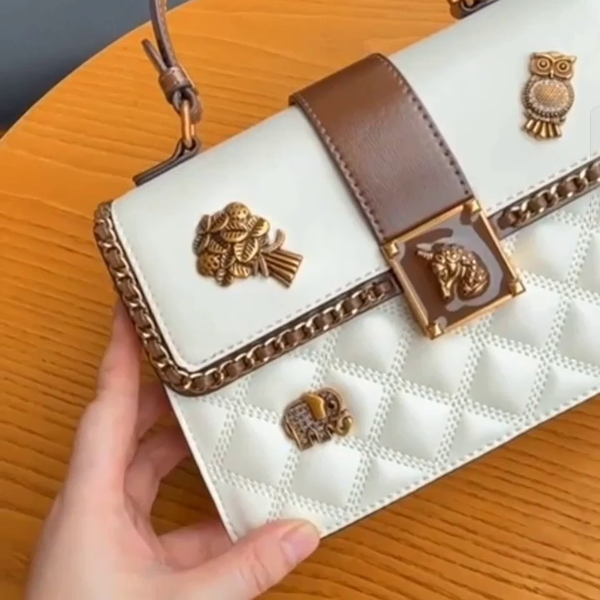 High-Quality Luxury Niche Design High-End Leather Chic Petite Square Bag -  Shahzahra