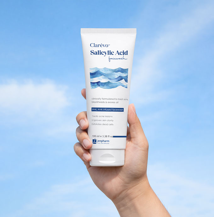 Clarevo Salicylic Acid Facewash 100ml - Jenpharm