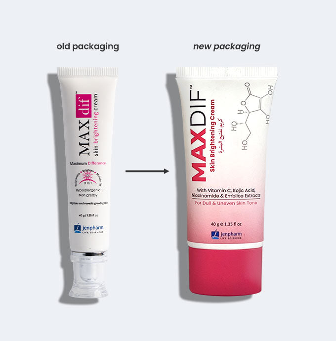 Maxdif Brightening Cream 40g - Jenpharm