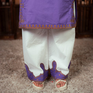 Embroidered Cotton Suit – Benafsha