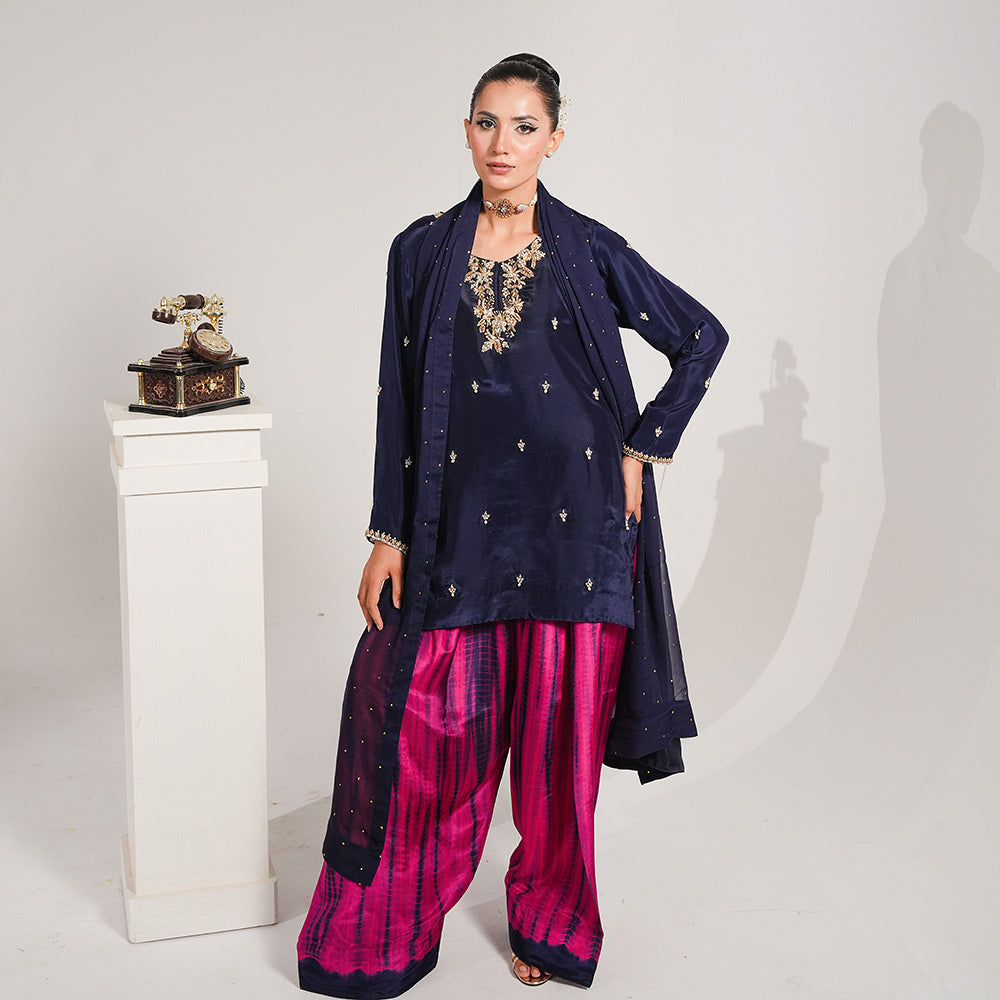 Aria 3 Piece Stitched - Javeria Zoa