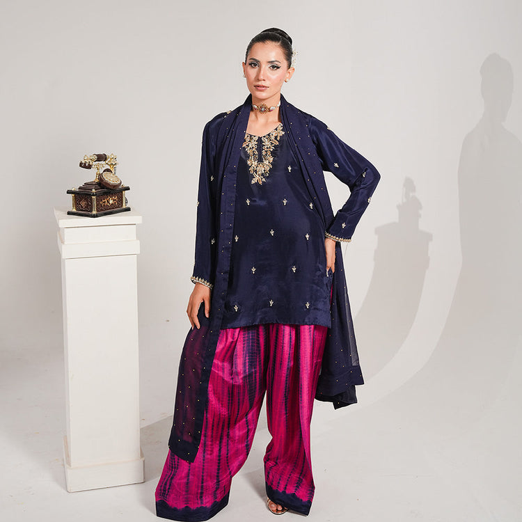 Aria 3 Piece Stitched - Javeria Zoa