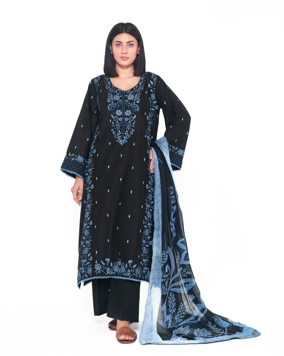 Amira 3 Pcs Lawn - Zyna
