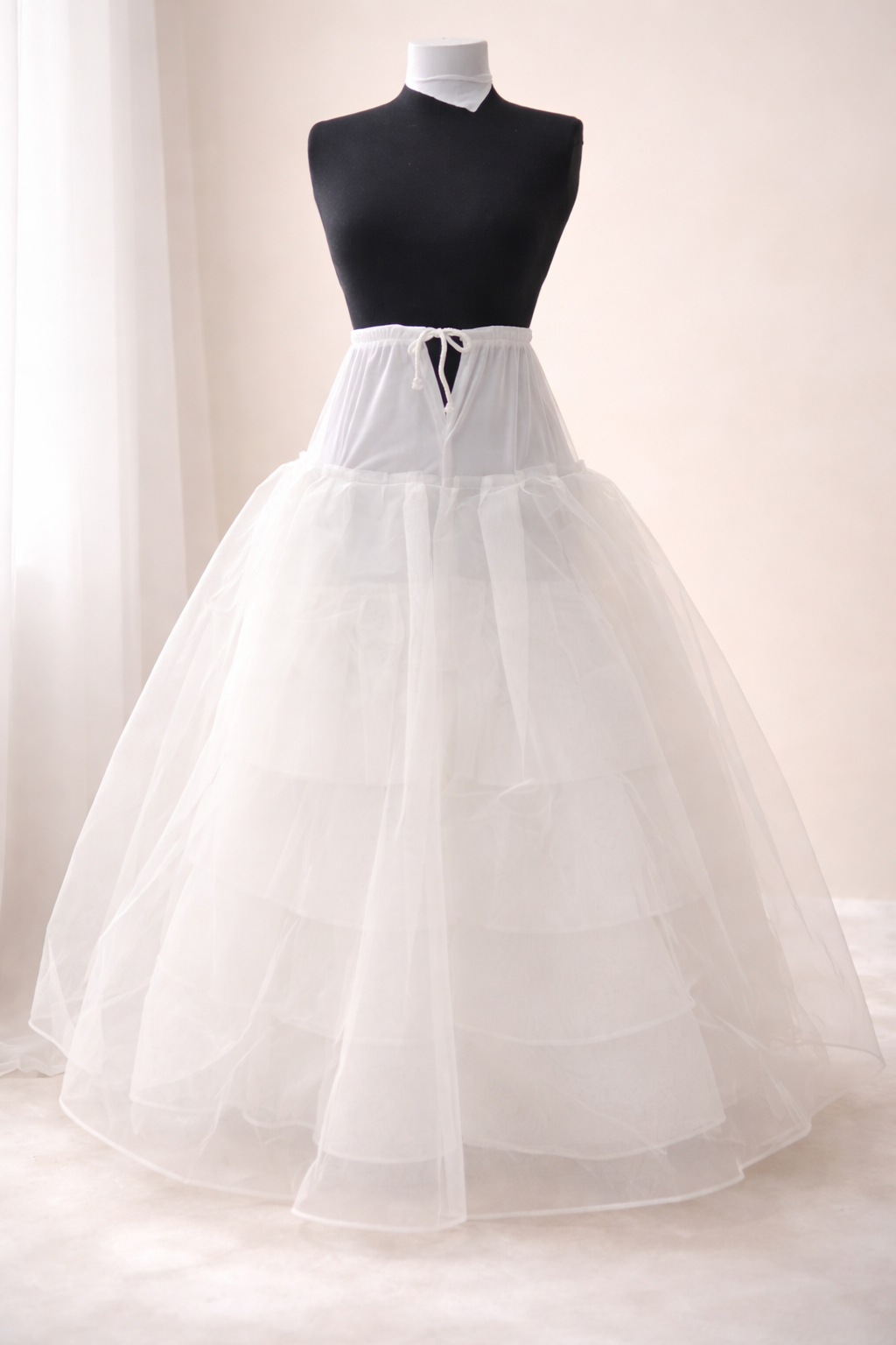 4 Frils Cover Cancan Skirt For Normal & Little bit Heavy Dresses - Afshan