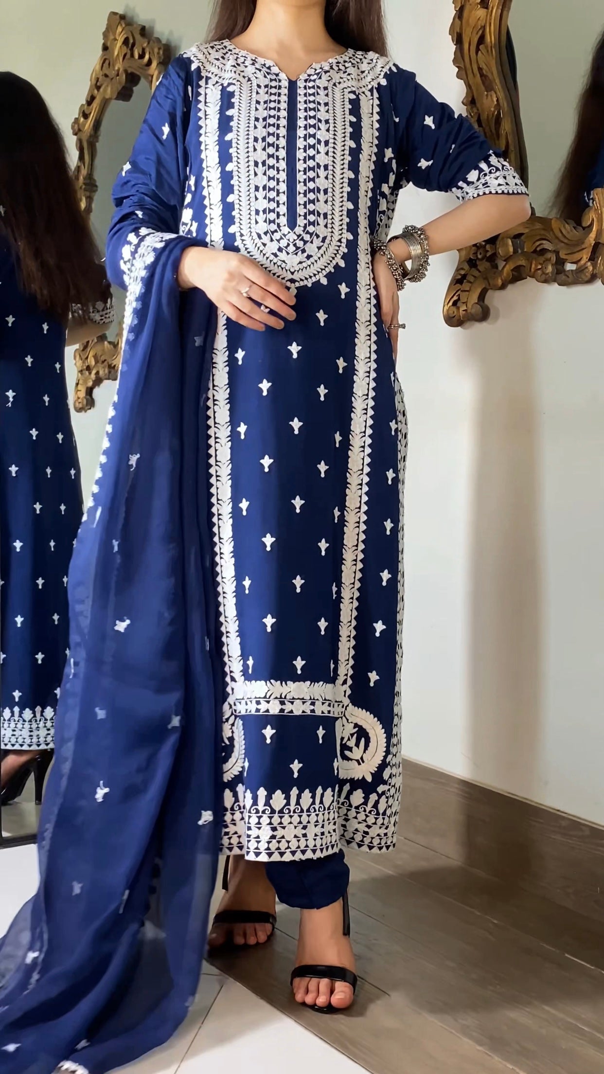 Arhama Arri Special - Chiffon - 3 Pcs - Fashion Corner