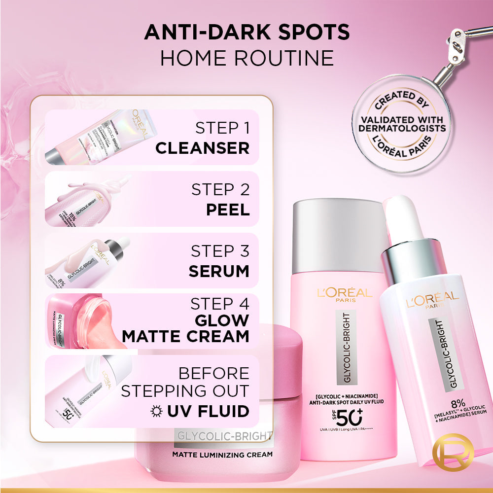 L’Oréal Paris - Glycolic Bright Melasyl Anti Dark Spot Serum 30ml