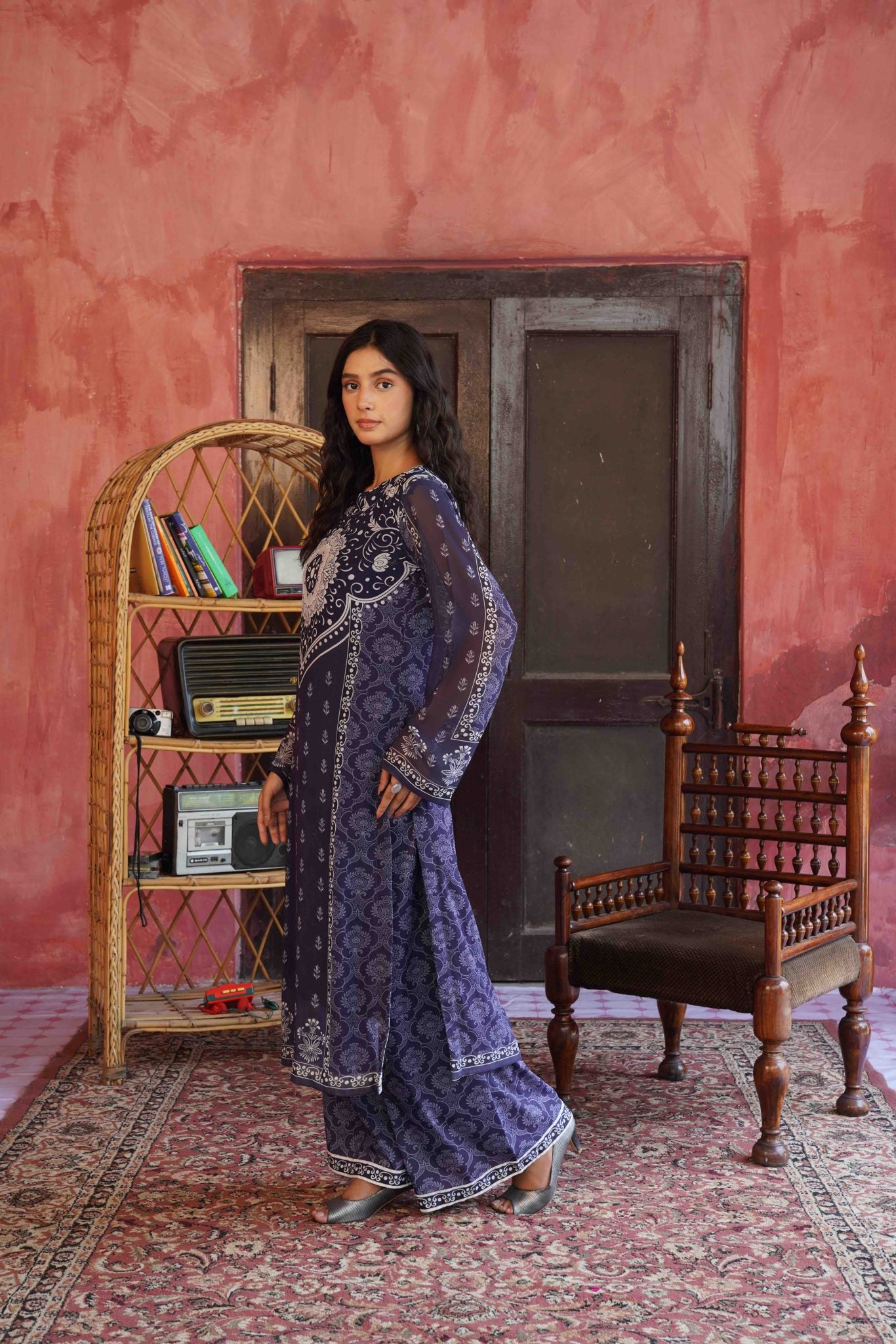 Noor Bano - 2Pcs - Printed - Stitched - Sairafit