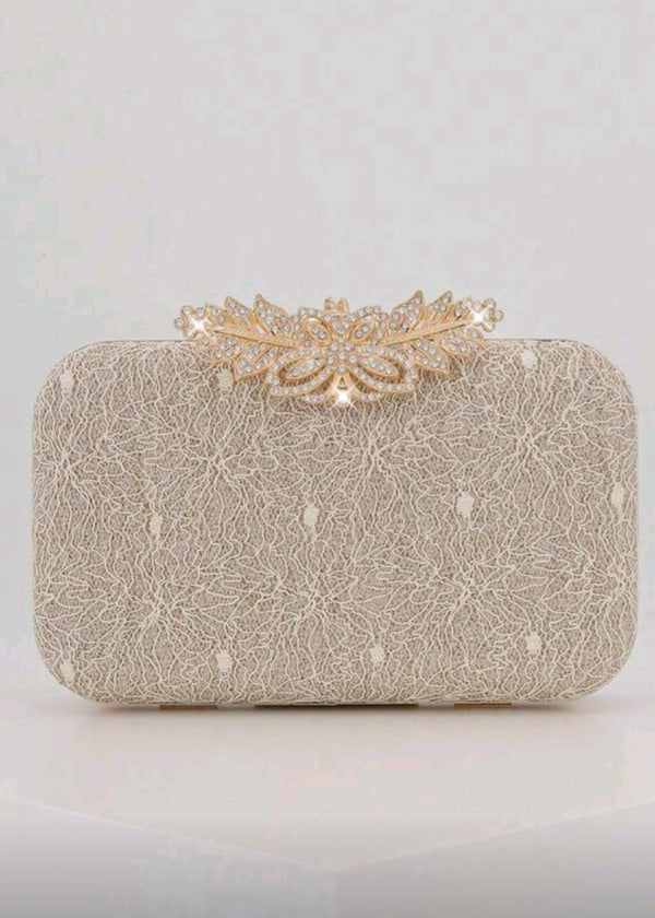Elegant Women's Fashion Lace Minimalist Clutch Bag -  Shahzahra