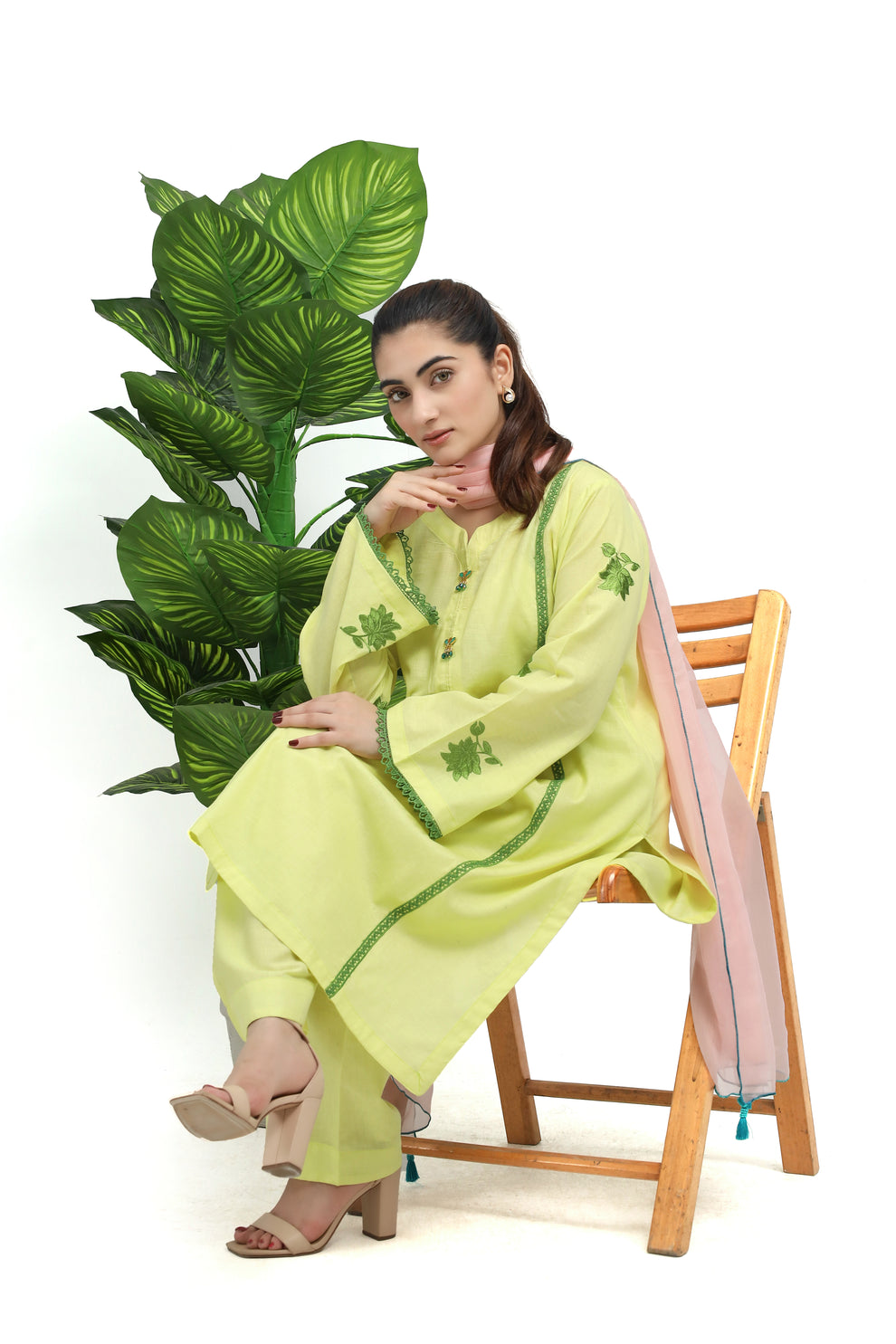 Tropical Bloom - Cotton - 3 Pcs - Jaanib